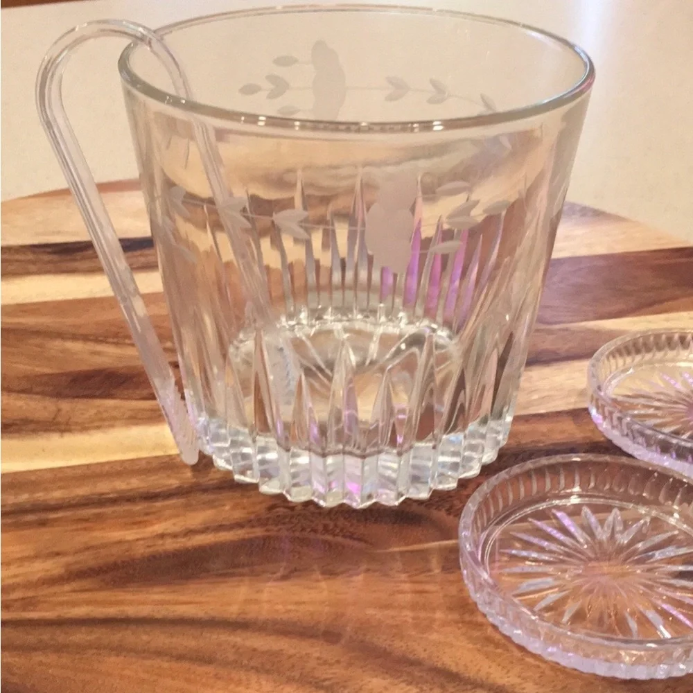 Princess House | Vintage Heritage Crystal Ice Bucket Set